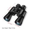 10-180X100 High-Powered Binoculars, 8-24x Magnification, 50mm Objective Lens, Low Light Night Vision, Multi-Layer Coated Aspherical Lenses