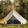 Outsunny 16.5' Large 10 Person Family Tent, Waterproof Teepee Bell Tent, Camping, Huge, Four Season
