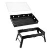 Portable Charcoal Grill Stainless Steel Outdoor Folding BBQ Tabletop Barbecue Grill