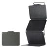 200W Portable Power Station; FlashFish 40800mAh Solar Generator with 60W 18V ETFE Portable Foldable Solar Panel