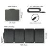 200W Portable Power Station; FlashFish 40800mAh Solar Generator with 60W 18V ETFE Portable Foldable Solar Panel