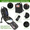 47Pcs Emergency Survival Kit, EDC Gear, First Aid Supplies, Tools Kit, with Pouch for Hiking Disaster Camping Adventure