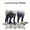 75 Inch Heavy Duty Folding Portable Camping Cot, with Flip Mattress, with Carry Bag, 600 lbs Capacity for Adults and Teens.