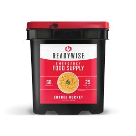 60 Serving Entree Only ReadyWise Grab n Go Bucket
