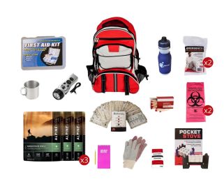 Food Storage Survival Kit, Backpack - with AlpineAire and more