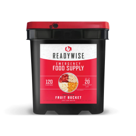 120 Serving ReadyWise Freeze Dried Fruit Bucket