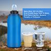 HygieniSafe® Collapsible Water Filter Bottle - 600 ml