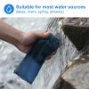 HygieniSafe® Collapsible Water Filter Bottle - 600 ml