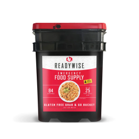 84 Serving ReadyWise Gluten Free Grab and Go Bucket
