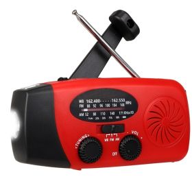 4 in 1 Dynamo Solar NOAA Weather Band Radio and Flashlight