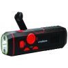 LifeGear 100-Lumen Stormproof USB, Li-ion, Crank Flashlight and Radio