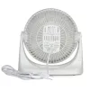 BLACK+DECKER™ 7-In. 3-Speed Portable Turbo Table Fan with Adjustable Tilt, White