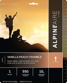 Vanilla Peach Crumble - Cook in the Pouch - AlpineAire Foods