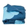 Camping Blanket 75" x 52" Wearable Warm Stadium Blanket Outdoor Printed