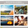 Outsunny Camping Tent, Easy Setup for 2-3 People, Ventilation Windows, Travel Bag Included
