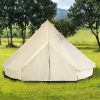 Camping Tent, Large, Up to 10 People, Beige