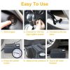 Car Tire Air Pump Portable Air Compressor Pump, DC 12V Car Tire Inflator Pump Also For Bicycle, Motorcycle with Pointer