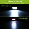 Compact Work Light 27LEDs Hang Lights Portable Magnetic Flashlight with Hook for Camping Hiking Emergency