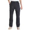 VEVOR FR Pants for Men Flame-Resistant Cargo Pants Multi-Pockets XL Size Black