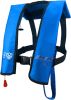 Automatic-Manual Inflatable Adult Life Vest Jacket, Water Sports, Kayak, Flood Preparation, Supports up to 330 lbs, 33g CO2 Cylinder, 607 Blue