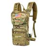 VEVOR Hydration Backpack, Water Backpack with 3L Water Bladder, Tactical Molle Hiking Hydration Pack with Storage