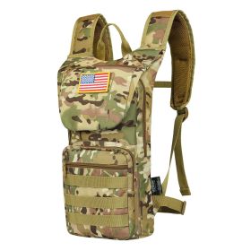 VEVOR Hydration Backpack, Water Backpack with 3L Water Bladder, Tactical Molle Hiking Hydration Pack with Storage