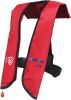 Automatic-Manual Inflatable Adult Life Vest Jacket, Water Sports, Kayak, Flood Preparation, Supports up to 330 lbs, 33g CO2 Cylinder, 609 Red