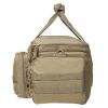 VEVOR Tactical Gun Range Bag for 4 Pistols Single Shoulder Strap Brown