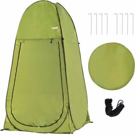 Camping Shower Tent 7ft Instant Pop Up Privacy Tents, Portable Toilet Tent Outdoor Dressing Room, Foldable Camp Sun Shelter for Beach