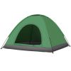 3-4 Person Camping Dome Tent, Army Green