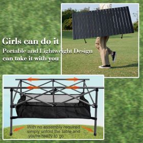 Folding Camping Table,Increase in height 24x16 inch Lightweight Fold Up Tables