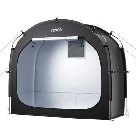 Outdoor Bike Storage Tent Spacious Waterproof Bike Tent for 1 to 2 Bikes