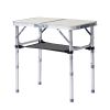 Outdoor Folding Camping Table, 2ft Portable Pinic Table with 3 Adjustable Height