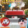Portable Charcoal Folding BBQ Grill Outdoor Tabletop Barbecue Smoker with Lid for Backyard Camping Picnics