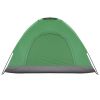 3-4 Person Camping Dome Tent, Army Green