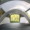 4 Person White + Gray Pop-Up Tent