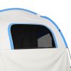 2000mm Waterproof SUV Tent, Car Tent with 3 Doors and Mesh Window, for 5-6 Person Camping Travel, Gray and Blue