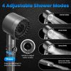 Portable Shower for Outdoors-IPX7 6000mAh Rechargeable Pump-Filtered Shower Head with 20L Bucket