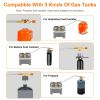 12000W Portable Camping Stove With Cassette Adapter Windproof Igniter Outdoor Camping Backpacking Burner with Carrying Case