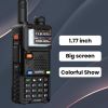 Baofeng Walkie Talkie Radio 5RH Ham Radio Long Range GMRS Portable Handheld Two Way Radio 10W(Upgrade of UV-5R) with NOAA, 999 Channels