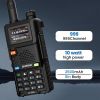Outdoorfun BAOFENG GMRS Ham Radio UV-5RH (Upgrade of UV-5R), Handheld Two Way Radio Long Range with NOAA, 999 Channels,Copy Frequency,USB-C Charging