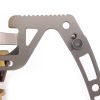 1pc Portable Camping Stove; Backpacking Stove With Piezo Ignition; Stable Support Wind-Resistance Camp Stove For Outdoor Camping Hiking Cooking