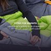 20F and 5F Degree Sleeping Bag; Warm Weather, Lightweight, Mummy Sleeping Bag for Adults, Kids, Camping, Backpacking