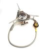 1pc Portable Camping Stove; Backpacking Stove With Piezo Ignition; Stable Support Wind-Resistance Camp Stove For Outdoor Camping Hiking Cooking