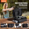VEVOR Tactical Pistol Gun Range Backpack with 2 Pistol Cases, and 6x Magazine Slots