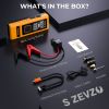 S ZEVZO 2 in 1, 4000A Car Jump Starter with Air Inflator, Portable Car Battery Charger, Jumper Box