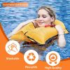 Automatic-Manual Inflatable Adult Life Vest Jacket, Water Sports, Kayak, Flood Preparation, Supports up to 330 lbs, 33g CO2 Cylinder, 607 Blue