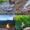 Waterproof Windproof Relight Submersible Matches For Camping Hiking Outdoor Survival, Wax Infused Natural
