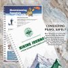 Hiking Planner - Outdoor Adventure Journal, A5 Spiral Mountaineering Logbook, Gear Checklist, Peak Tracker, Route Map, Safety Tips