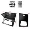 Portable BBQ Barbecue Grill Foldable Charcoal Grill Camping Hiking Outdoor